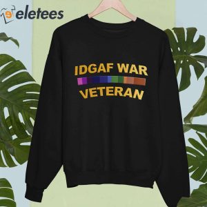 Idgaf War Veteran Shirt 4