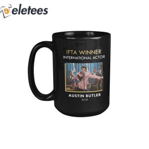 Ifta Winner International Actor Austin Butler Elvis Mug 1