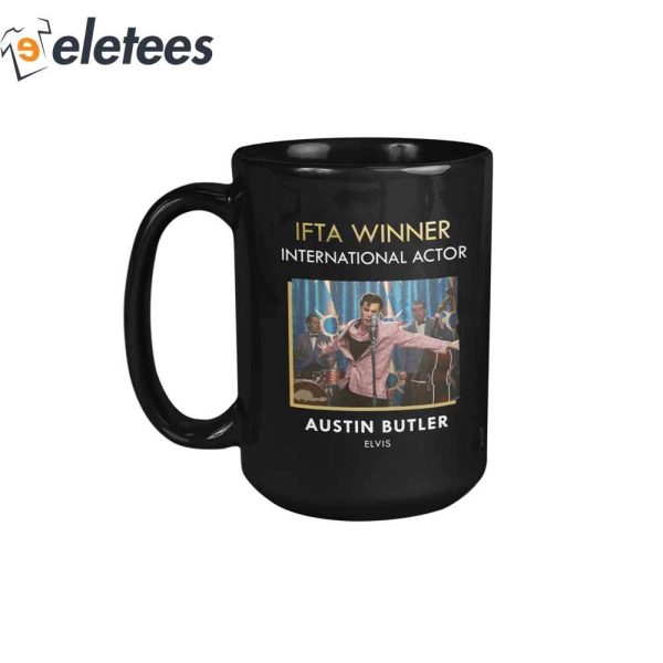 Ifta Winner International Actor Austin Butler Elvis Mug