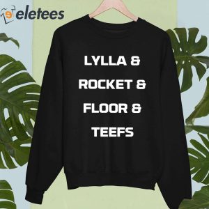James Gunn Lylla Rocket Floor Teefs Shirt 5