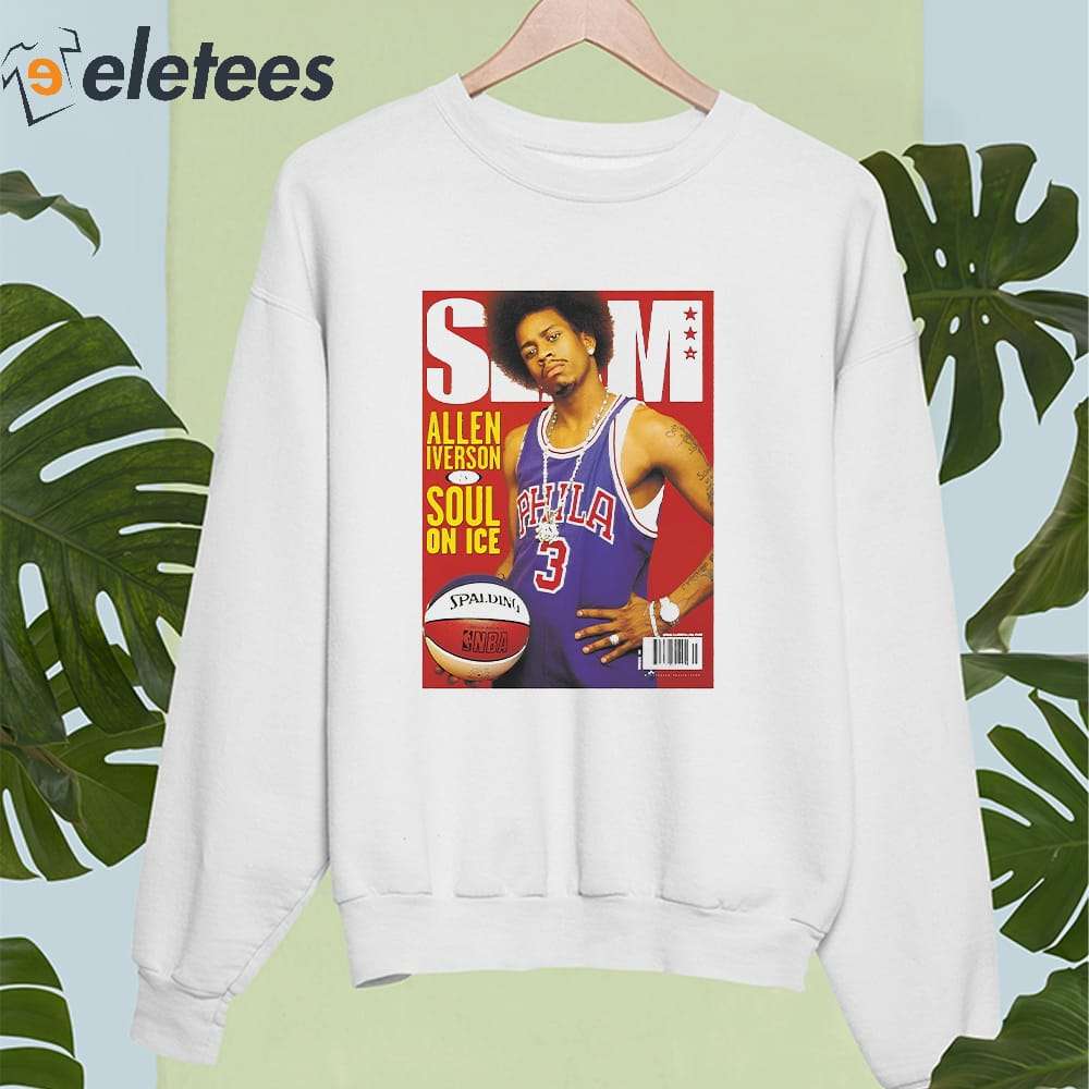 Official Slam Allen Iverson Respect The Game Shirt, hoodie, sweater, long  sleeve and tank top