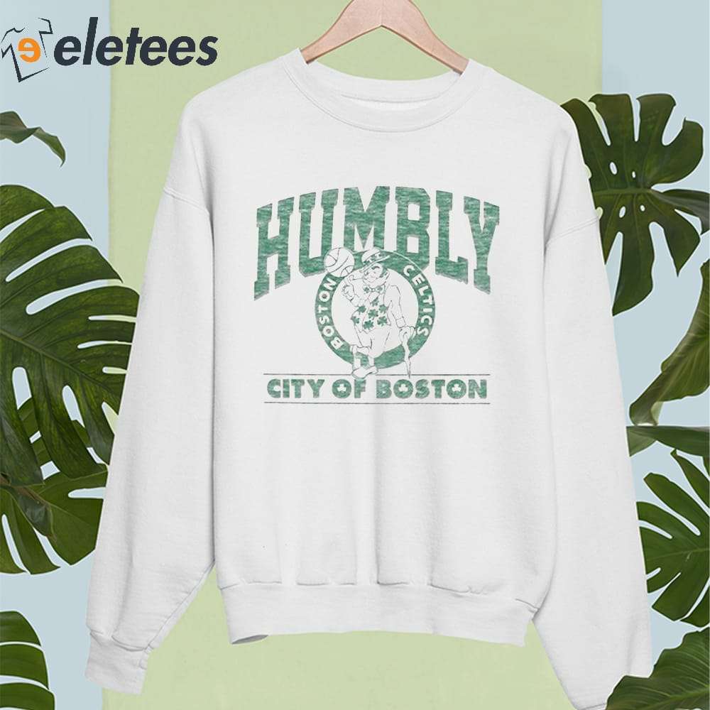 Eletees Jayson Tatum Humbly City of Boston 2023 Boston Celtics NBA Playoff Shirt