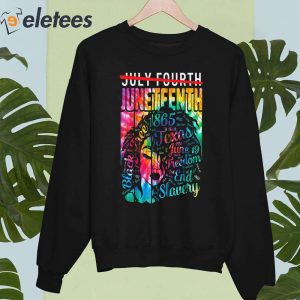Juneteenth Freedom Day African American June 19th 1965 Shirt 1