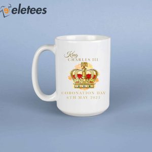 King Charles III Commemorative Souvenir Coronation Day 2023 6th May Mug 1
