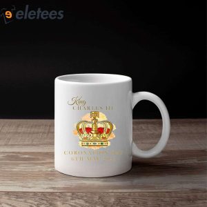 King Charles III Commemorative Souvenir Coronation Day 2023 6th May Mug 3