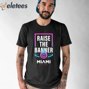 Miami Heat Playoff Championship Banner Shirt 1
