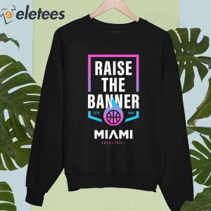 Miami Heat Playoff Championship Banner Shirt 4