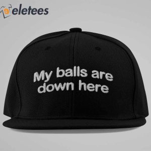 My Balls Are Down Here Hat2