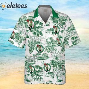 NBA Boston Celtics Special Floral Island 2023 Hawaiian Shirt 2