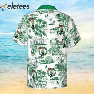 NBA Boston Celtics Special Floral Island 2023 Hawaiian Shirt 3