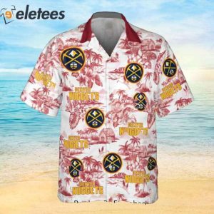 NBA Denver Nuggets Special Floral Island 2023 Hawaiian Shirt 2
