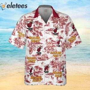 NBA Miami Heat Special Floral Island 2023 Hawaiian Shirt 2