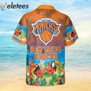 NBA New York Knicks And Toucan Beach 2023 AOP Hawaiian Shirt 3