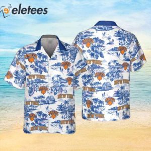NBA New York Knicks Special Floral Island 2023 Hawaiian Shirt 1
