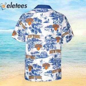 NBA New York Knicks Special Floral Island 2023 Hawaiian Shirt 3