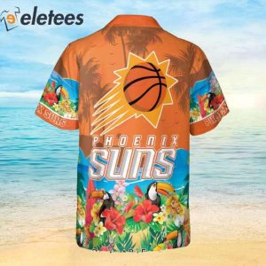 NBA Phoenix Suns And Toucan Beach 2023 AOP Hawaiian Shirt 3