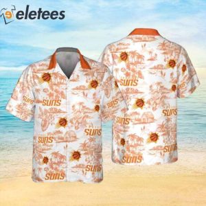 NBA Phoenix Suns Special Floral Island 2023 Hawaiian Shirt 1