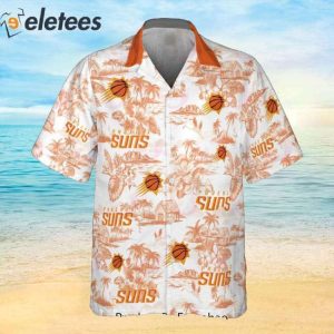 NBA Phoenix Suns Special Floral Island 2023 Hawaiian Shirt 2