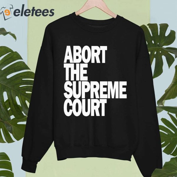 Paramore Boston Calling 2023 Abort The Supreme Court Shirt