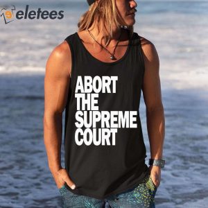 Paramore Boston Calling 2023 Abort The Supreme Court Shirt 3