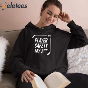 Player Safety My A Hockey Shirt 3