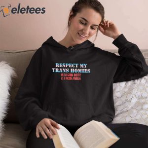 Respect My Trans Homies Or Im Gonna Identify As A Fucking Problem Shirt 3