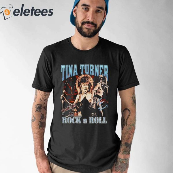 Rip Queen of Rock Tina Turner Vintage Shirt