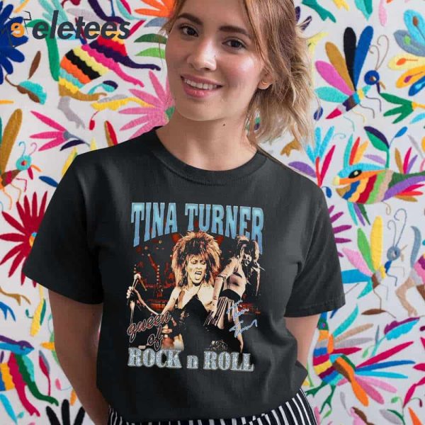 Rip Queen of Rock Tina Turner Vintage Shirt