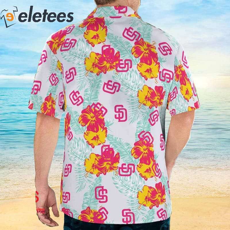 San Diego Padres MLB Flower 3D Hawaiian Shirt Trending For This