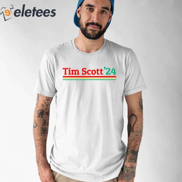 Senator Tim Scott For President Faith In America 2024 Shirt