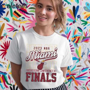 Sportiqe Miami Heat 2023 Eastern Conference Finals Shirt 5