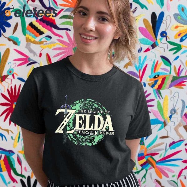 The Legend of Zelda Tears Of The Kingdom Official Shirt