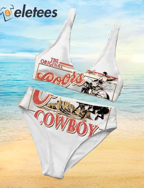 The Original Coors Cowboy Two-Piece Bikini Set