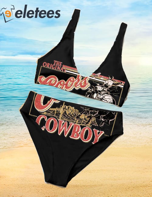 The Original Coors Cowboy Two-Piece Bikini Set
