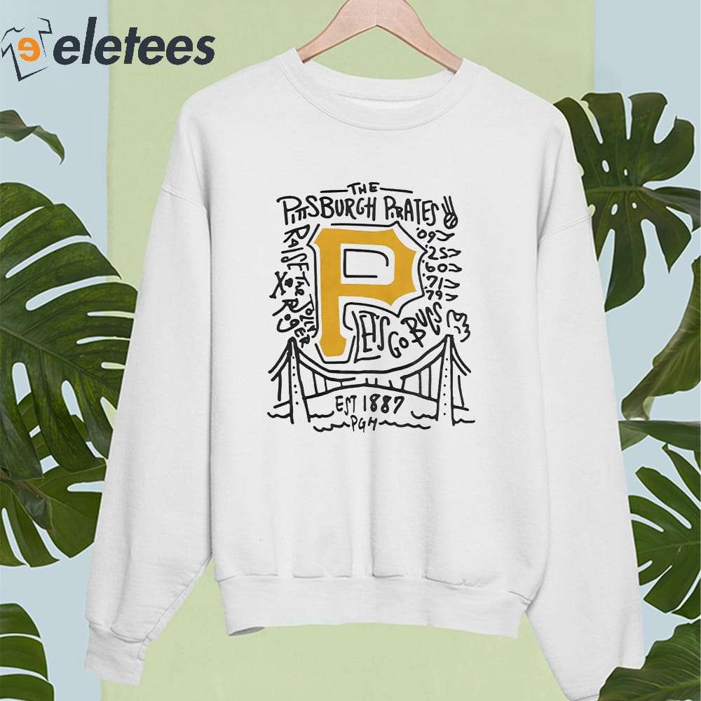 Eletees The Pittsburgh Pirates Raise The Jolly Let's Go Bucs Shirt