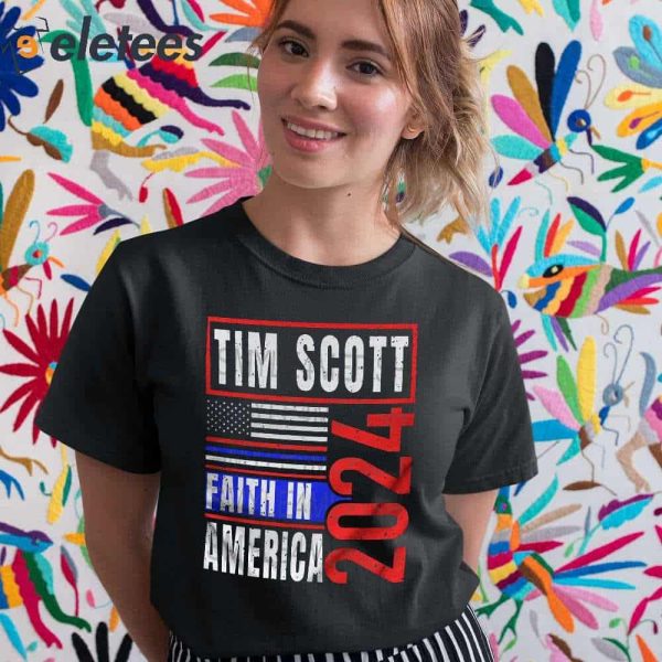 Tim Scott For President 2024 Shirt