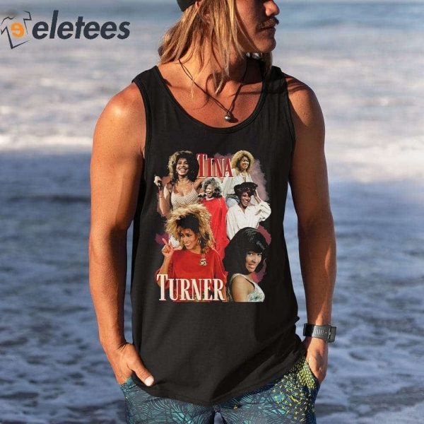 Rip Tina Turner Queen Of Rock n Roll Vintage Shirt