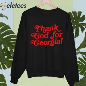 Trae Young Thank God For Georgia Hoodie 4