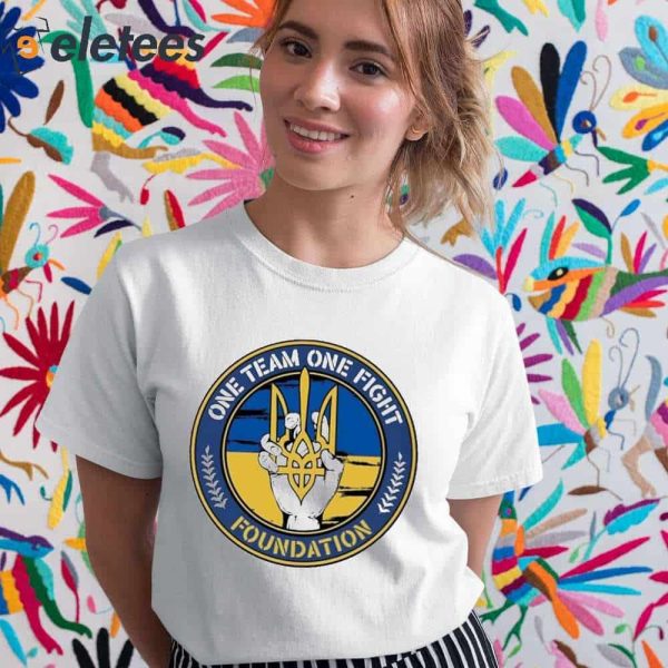 Ukraine One Team One Fight Foundation Shirt