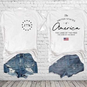 United States of America 4th Of July T Shirt 2
