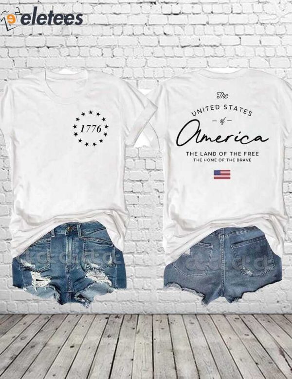 United States of America 4th Of July T-Shirt