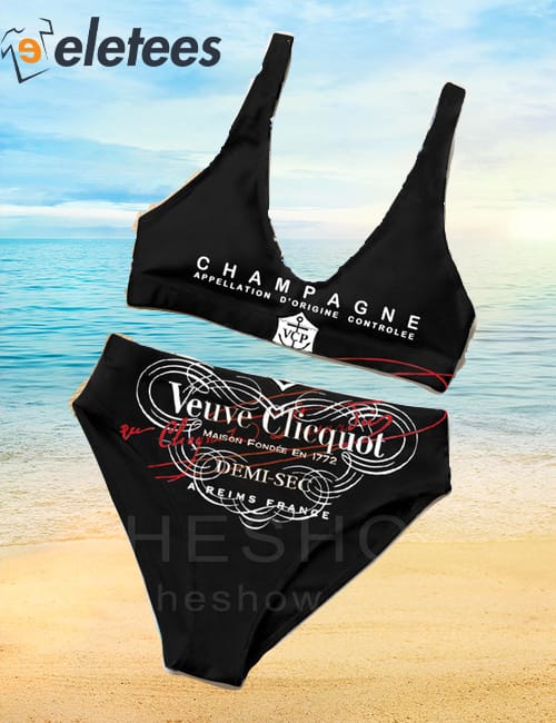Veuve Clicquot Champagne Two-Piece Bikini Set