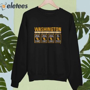 Washington Bye Dan Banners Shirt 3