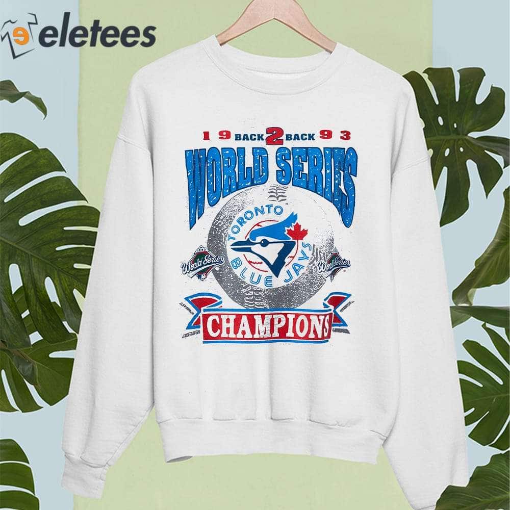 Vintage Toronto Blue Jays 1993 World Series Champions MLB Shirt
