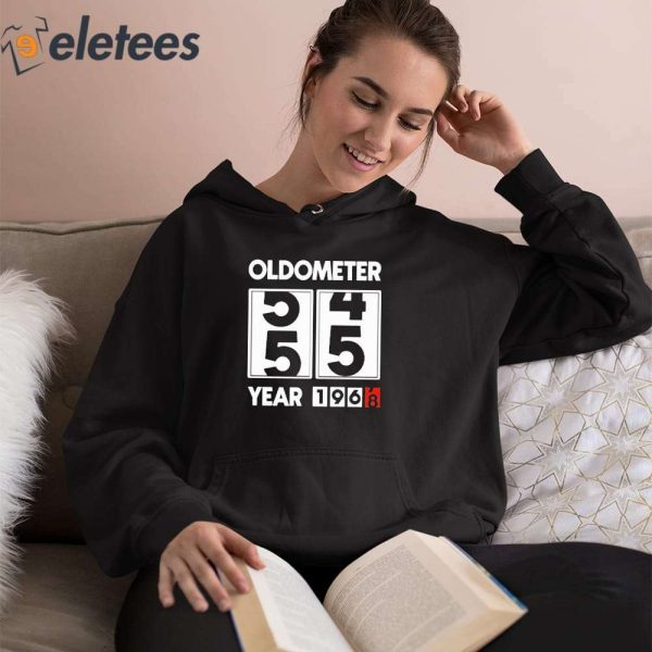 Oldometer 55 45 Year 1968 Shirt