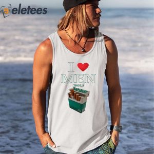 Average Smoker I Love Men Thols Shirt 2