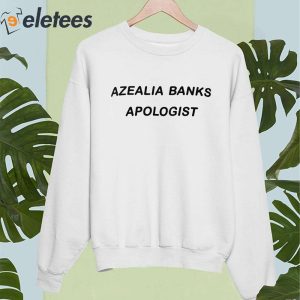 Azealia Banks Apologist Shirt 4