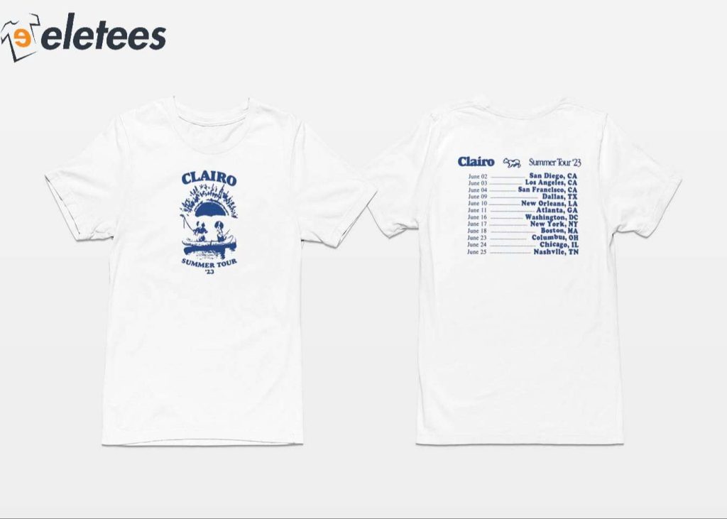 Clairo Sling Tour 2023 Shirt 0