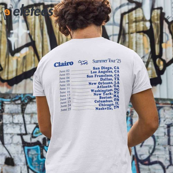 Clairo Sling Tour 2023 Shirt