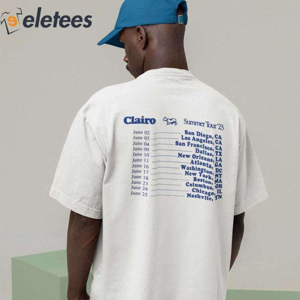 Clairo Summer Tour 23 Shirt